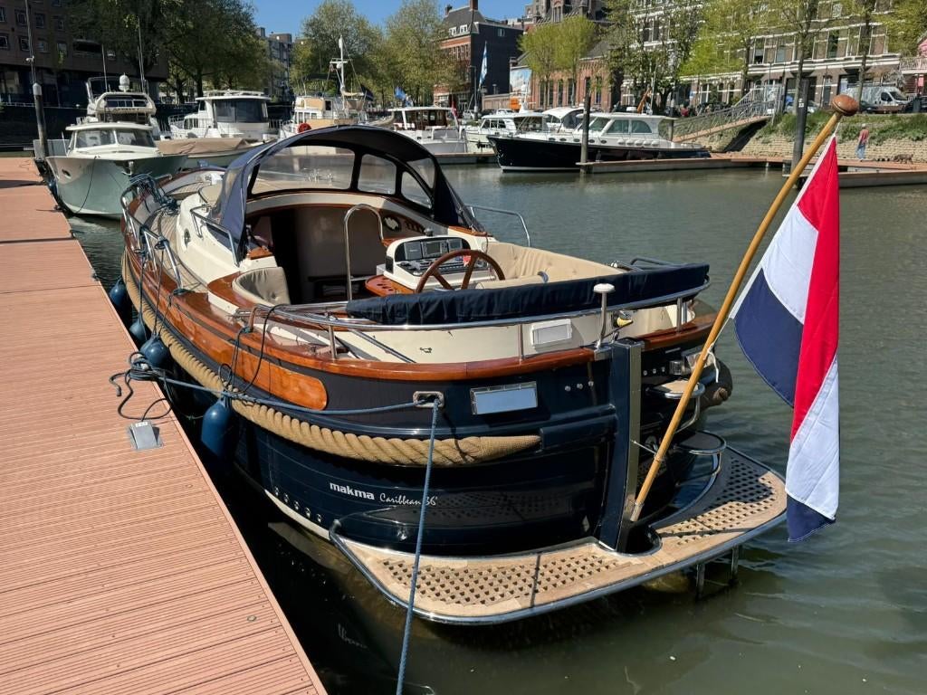 Makma Caribbean 36 Sloep, Watersport en Boten, Sloepen, Gebruikt, Polyester, Ophalen
