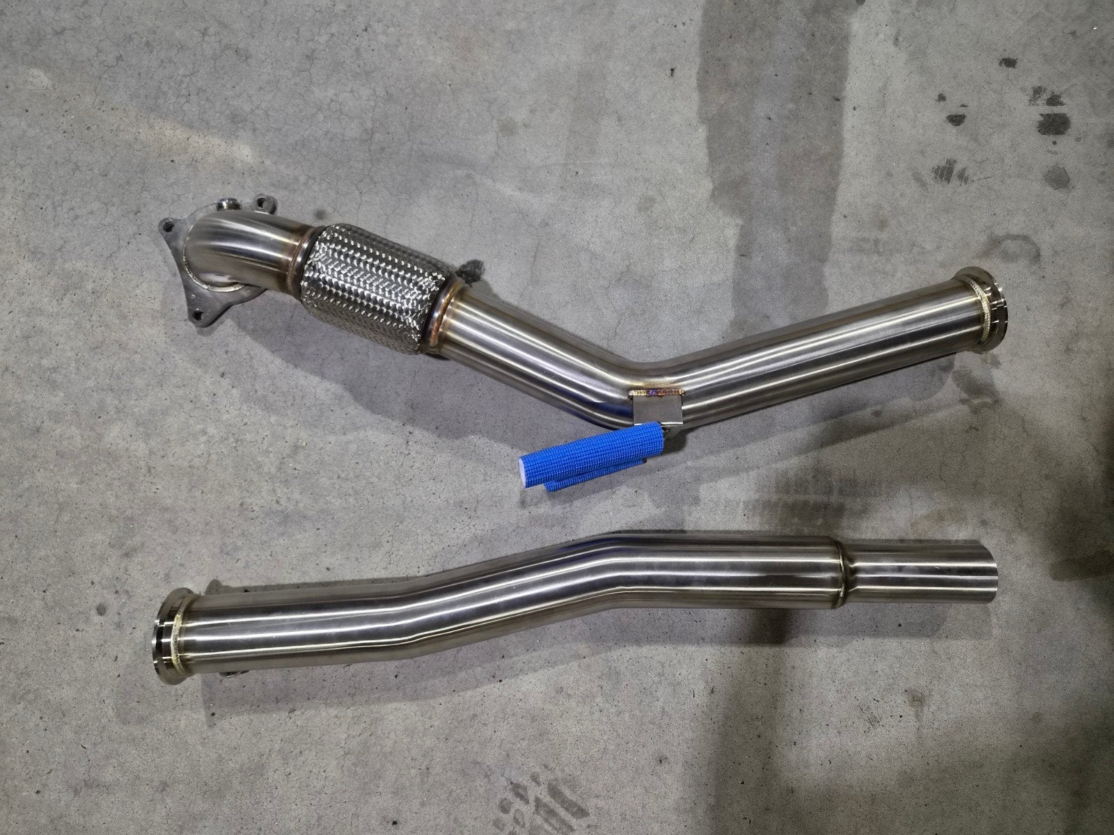 Downpipe audi a3 8p 2.0 1.8 turbo, Auto-onderdelen, Uitlaatsystemen, Ophalen, Nieuw, Universele onderdelen