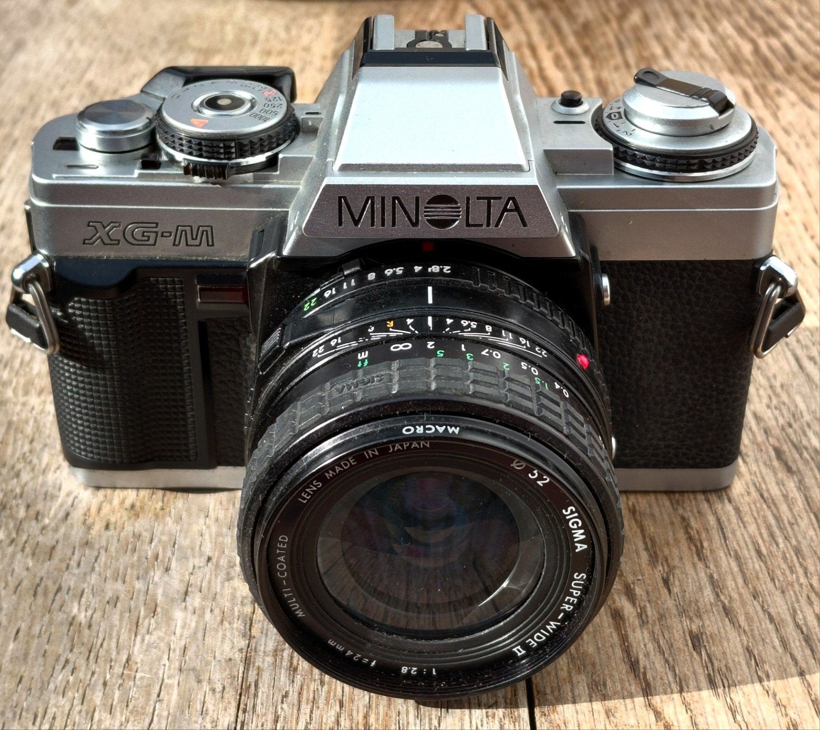 Minolta XG M, Ophalen of Verzenden, Gebruikt, Spiegelreflex, Minolta