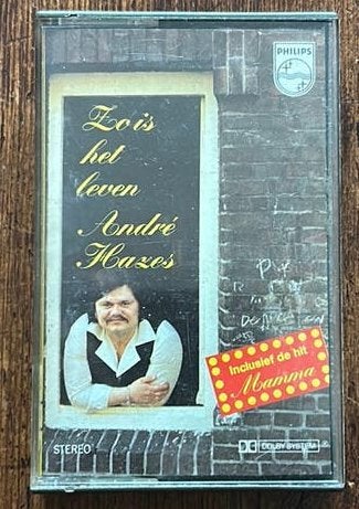 Muziekcassette Andre Hazes - Zo is het leven, 1 bandje, Ophalen of Verzenden, Zo goed als nieuw, Origineel
