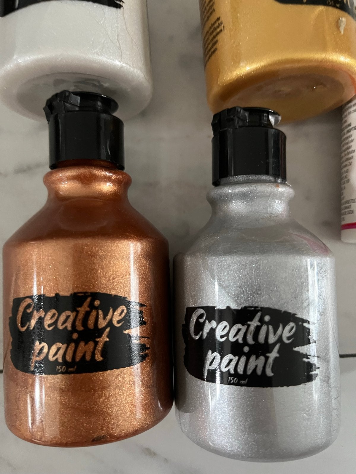 Creative Paint en Mod Podge set, Ophalen, Zo goed als nieuw, Acrylverf