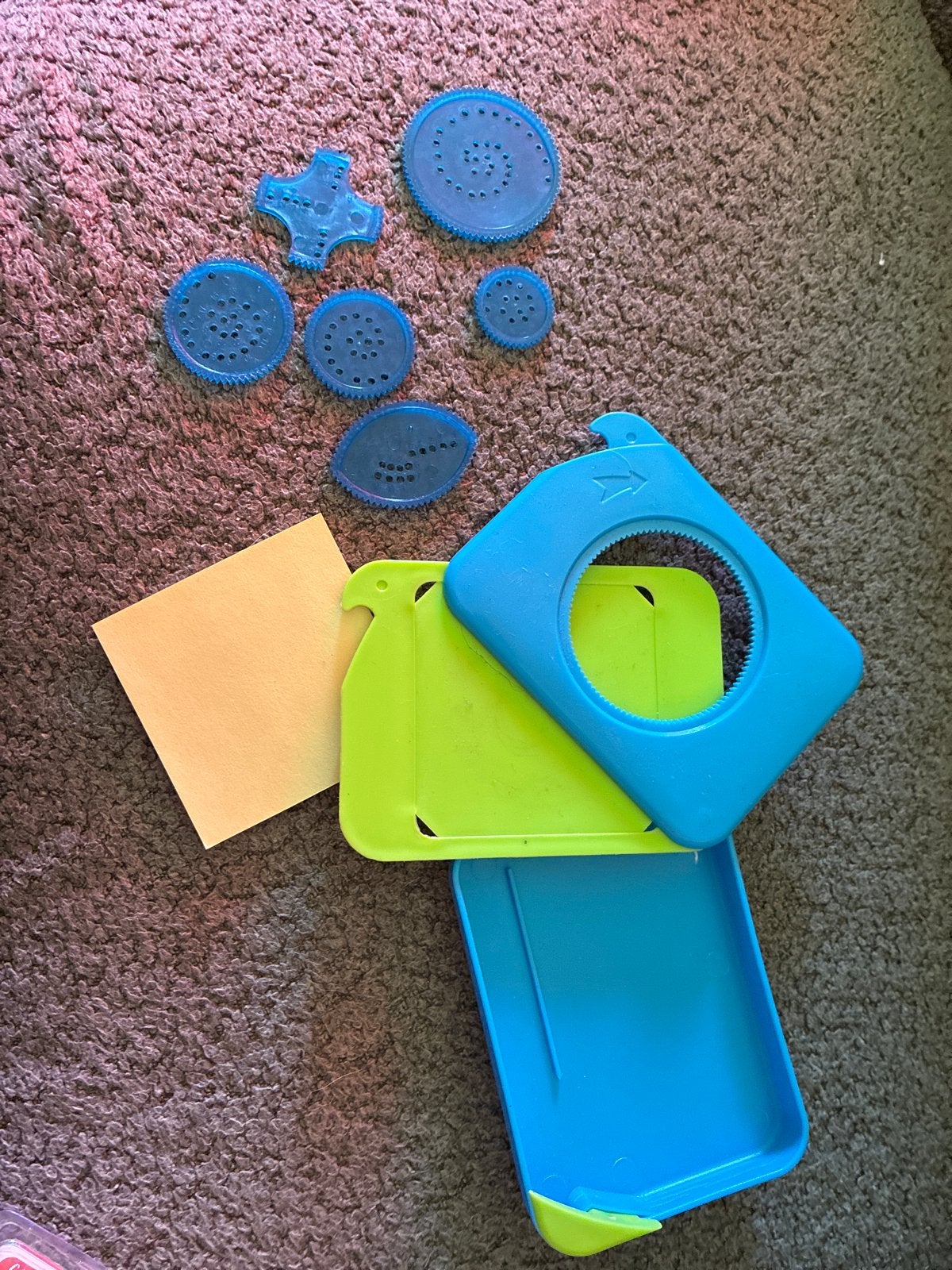 Spirograaf tekenset voor creatieve patronen, Hobby en Vrije tijd, Tekenen, Ophalen of Verzenden, Zo goed als nieuw, Overige typen