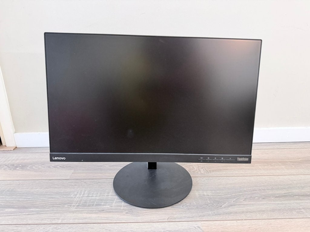Lenovo ThinkVision T23i-10, In hoogte verstelbaar, Lenovo ThinkVision, Full HD, Zo goed als nieuw