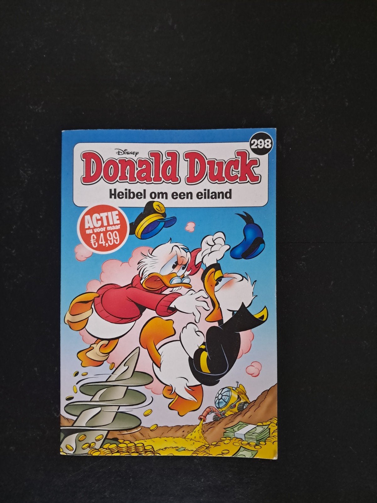 Donald Duck 298: Heibel om een eiland, Eén stripboek, Ophalen of Verzenden, Gelezen, Walt Disney