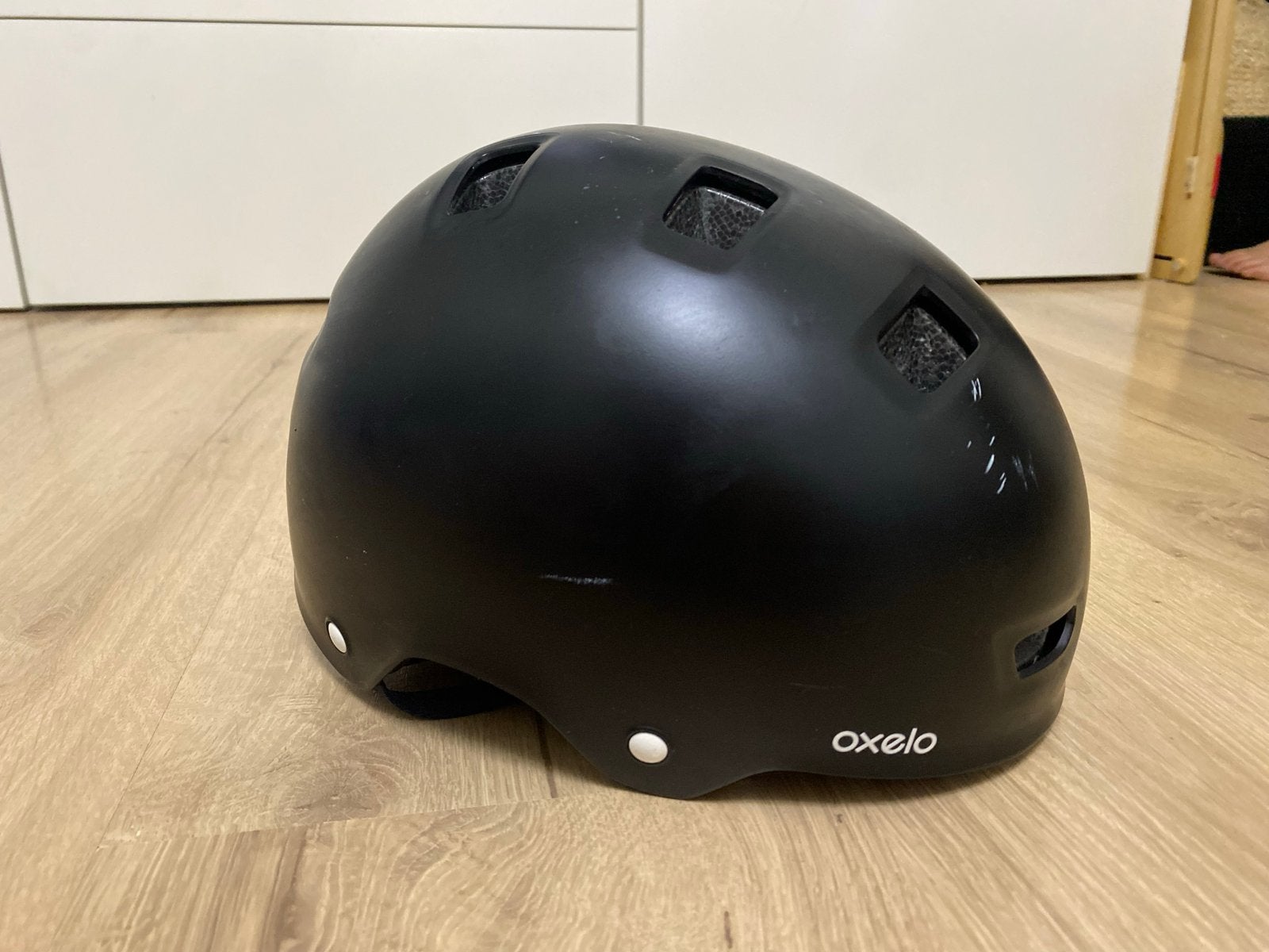 Oxelo MF500 Zwart Skaterhelm Maat L (59-62 cm), Verzenden, Gebruikt, L, Heer of Dame
