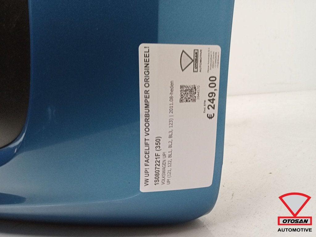 VW Up Facelift Voorbumper Origineel!, Gebruikt, Volkswagen, Volkswagen AG, Bumper