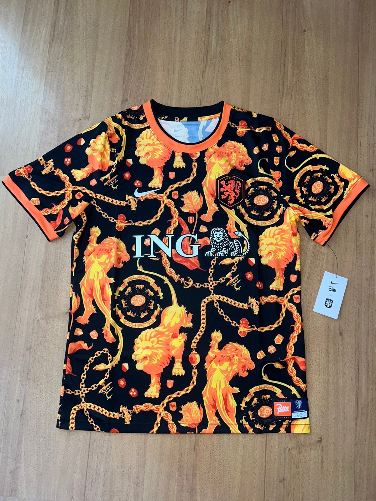Nike x Nederlands Elftal x Patta - Maat L, Maat XL, Ophalen of Verzenden, Zo goed als nieuw, Shirt