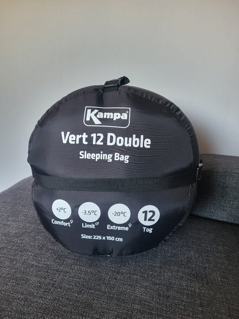 Kampa Vert 12 Double slaapzak, Ophalen, Nieuw