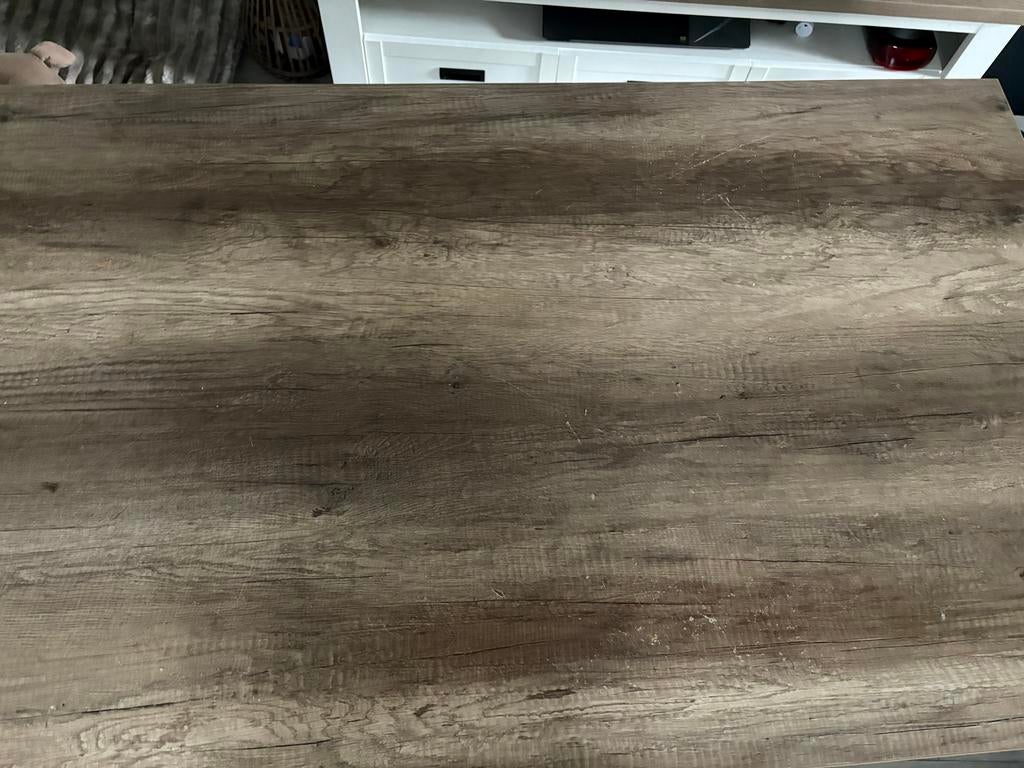 Eettafel 90x160, Huis en Inrichting, Tafels | Eettafels, Ophalen, 50 tot 100 cm, Vijf personen of meer, 150 tot 200 cm