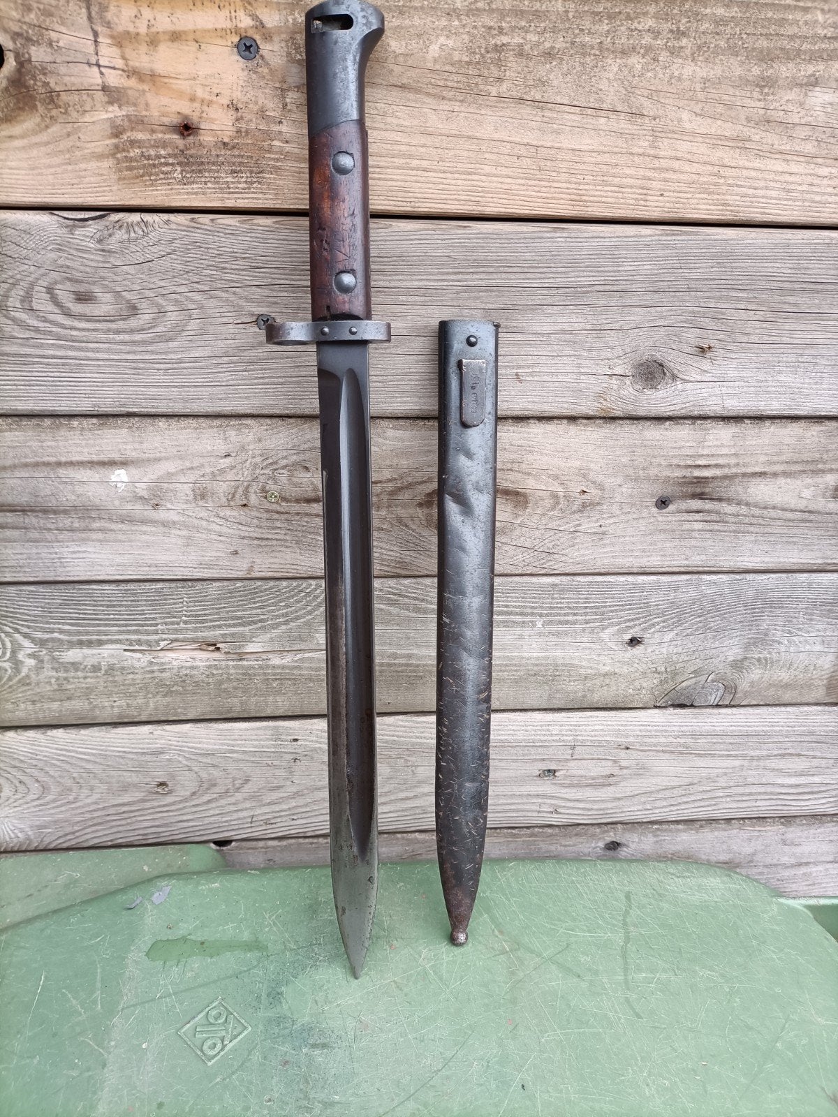 Tsjechische Bajonet in Goede Staat, Ophalen of Verzenden, Landmacht, Overige gebieden, Mes of Dolk