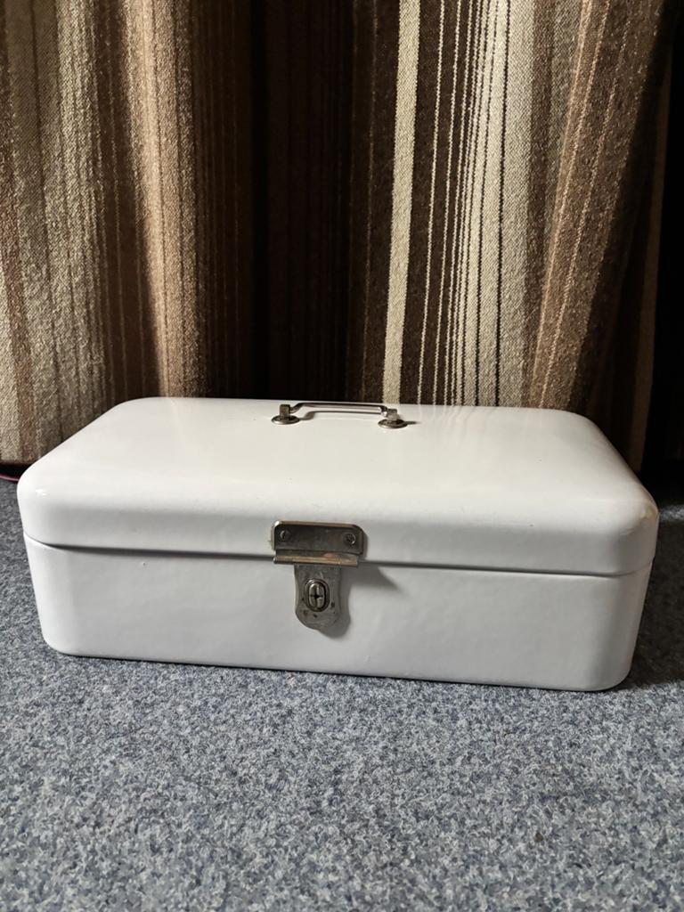 Vintage Emaille Broodtrommel - Nette Staat, Ophalen