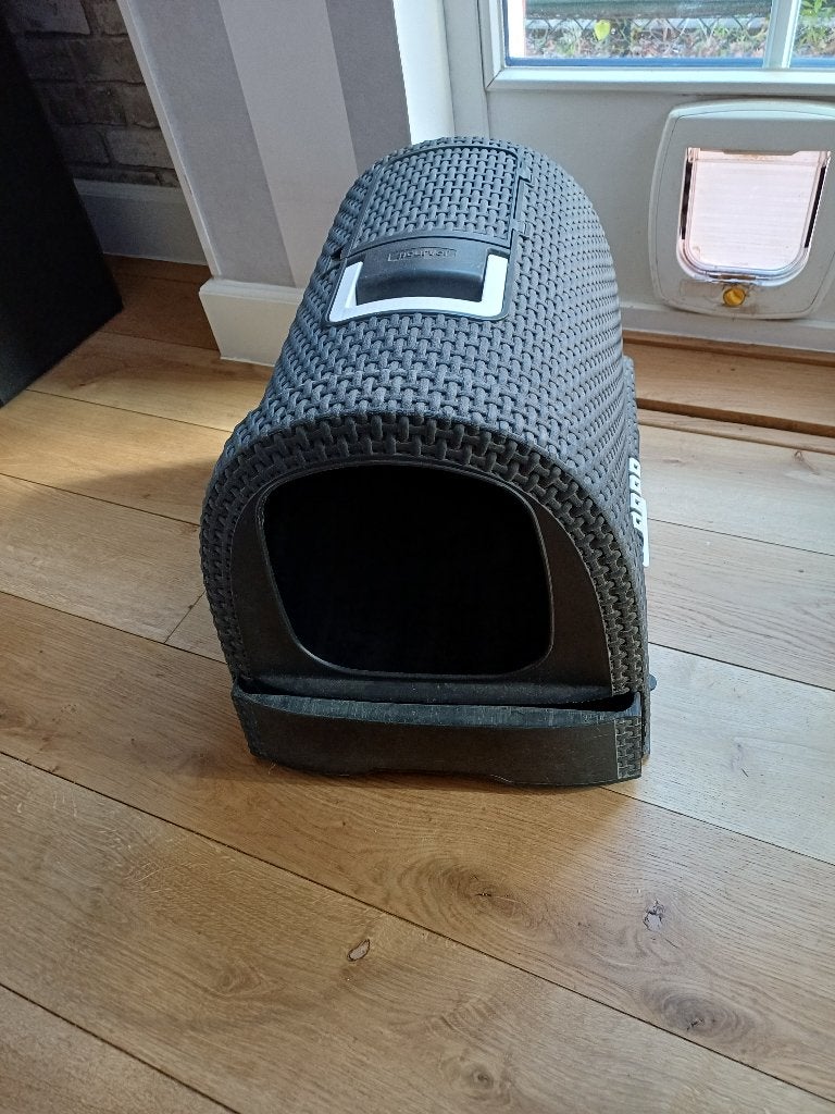 kattenbak met lade, Ophalen, Gebruikt, Gesloten