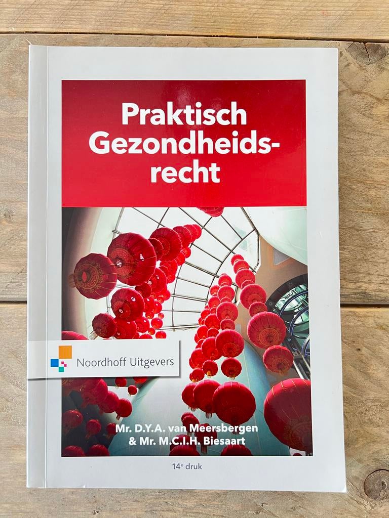 Praktisch Gezondheidsrecht - 14e druk, Ophalen of Verzenden, Gamma, Nieuw, HBO