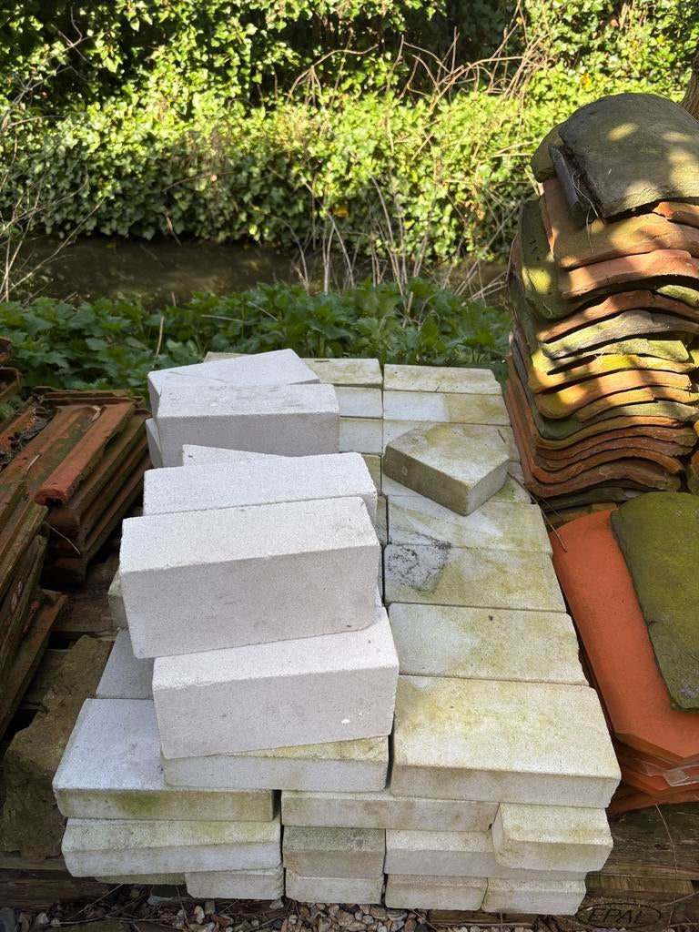 Gasbeton blokken - 70 stuks, Ophalen, Zo goed als nieuw, Beton