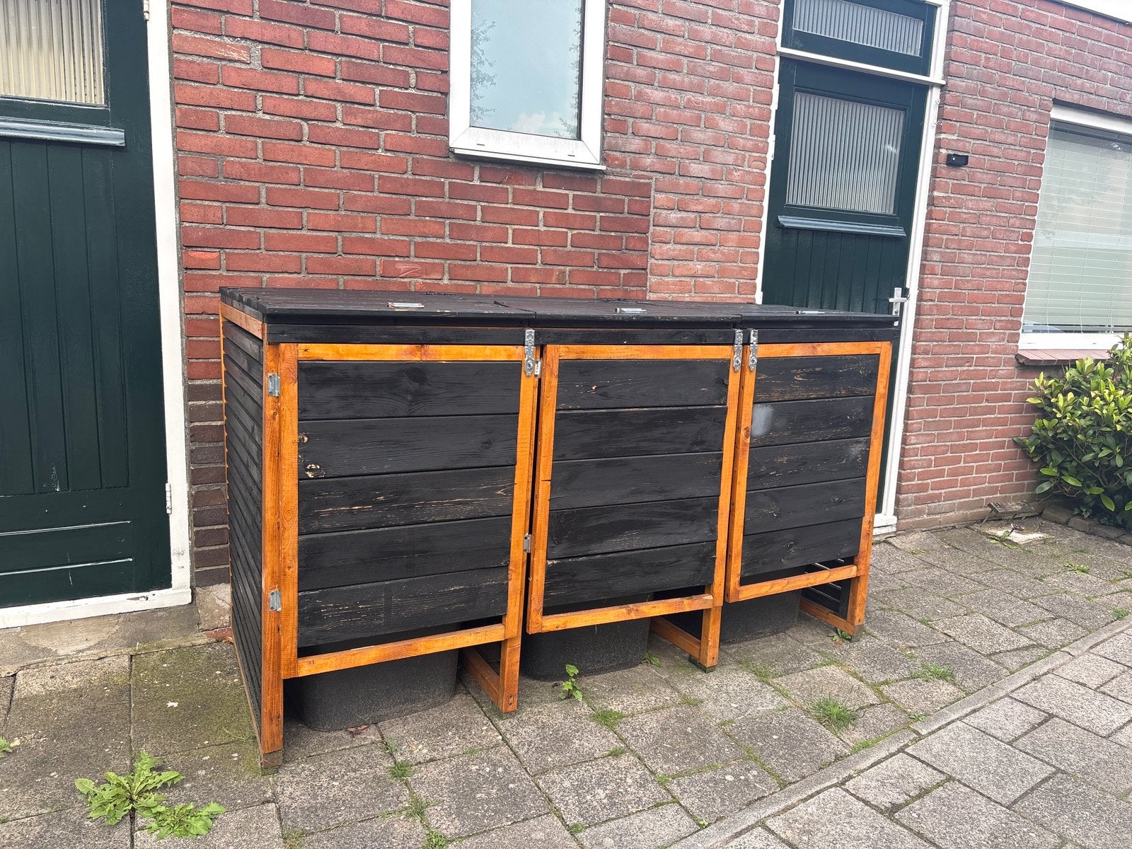 Ombouw prullenbak, Ophalen, 1 tot 2 meter, Minder dan 3 meter, Zo goed als nieuw