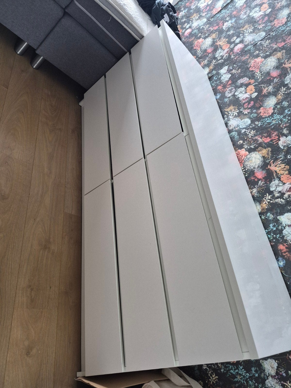IKEA STORKLINTA ladekast met 6 laden, wit, Huis en Inrichting, Kasten | Ladekasten, Ophalen, Gebruikt, 100 tot 150 cm, 5 laden of meer