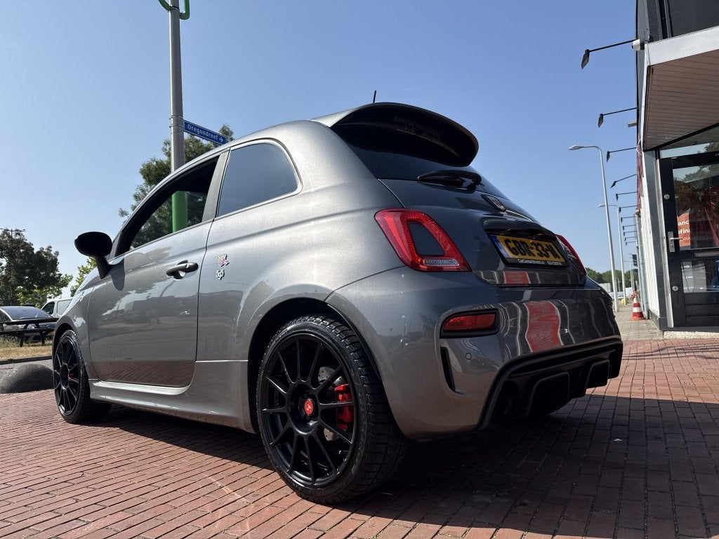Fiat 500 1.4 T-Jet Abarth Competizione 180PK! VOL OPTIES!, Auto's, Dealer onderhouden, Euro 6, 4 stoelen, Leder