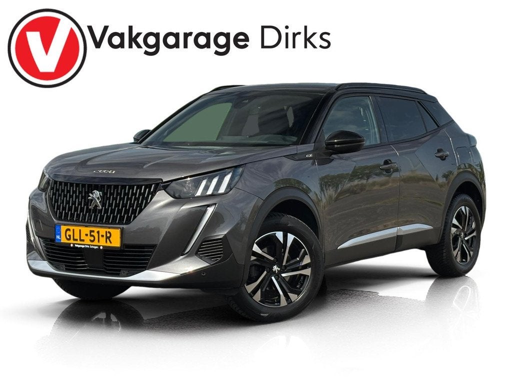 Peugeot 2008 1.2 PureTech Aut8 130 PK GT ✅ LED ✅ ACC ✅, Stof, Gebruikt, Euro 6, 1199 cc