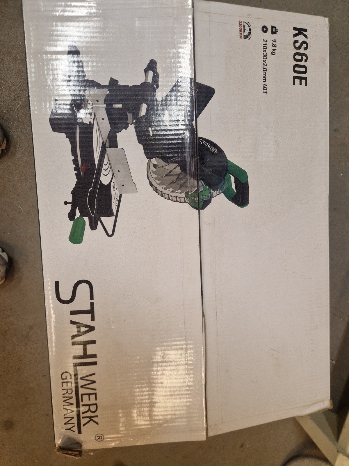 Stahlwerk KS60E Accu Afkortzaag - Compatibel met Makita, Doe-het-zelf en Verbouw, Ophalen of Verzenden
