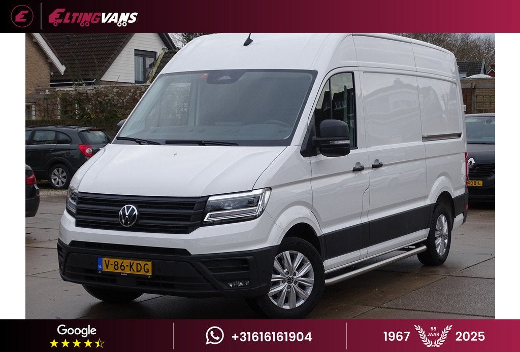 Volkswagen Crafter 2.0 TDI L3H3 Exclusive Highline, Auto's, Bestelauto's, Bedrijf, Te koop, ABS, Achteruitrijcamera, Adaptive Cruise Control
