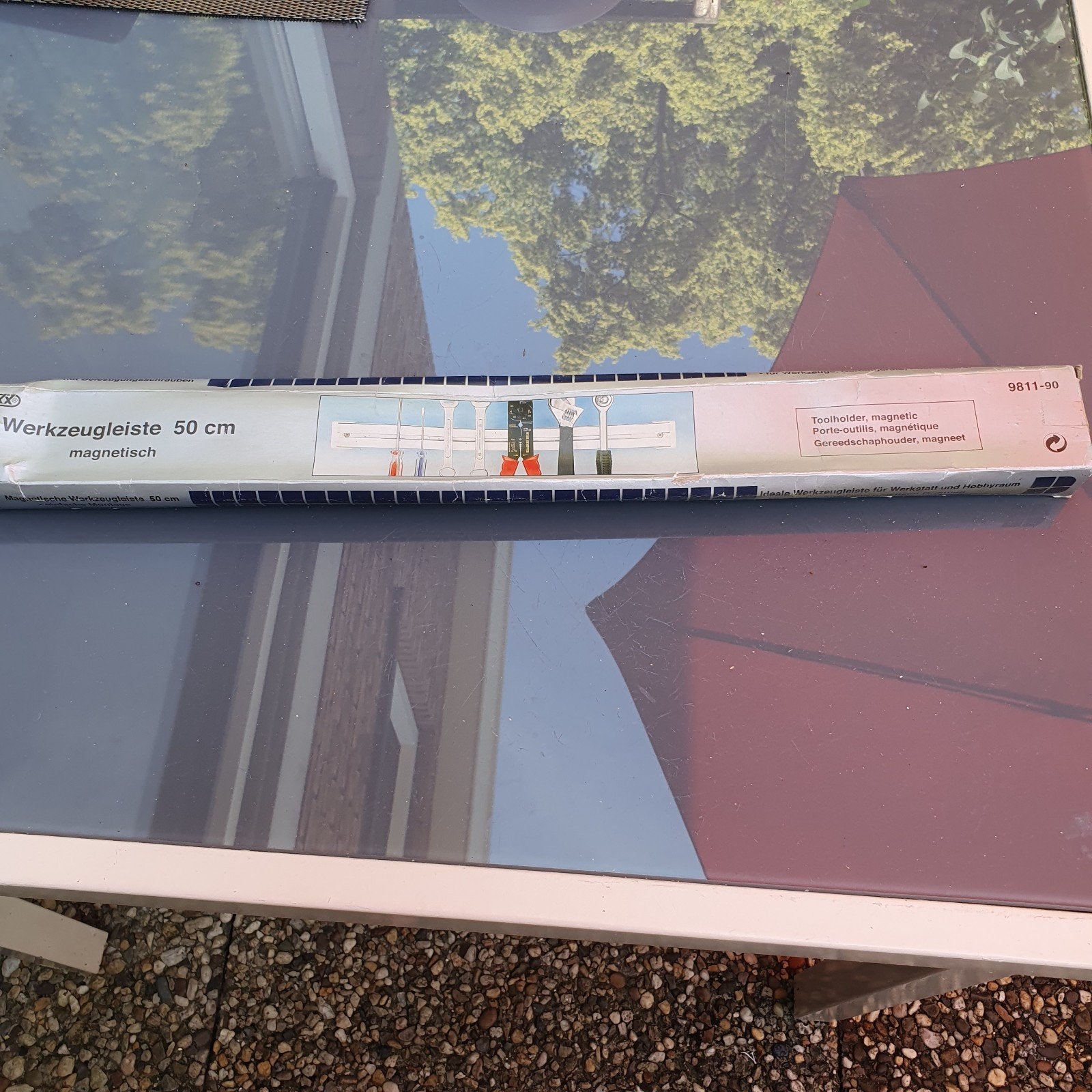 Magnetische gereedschapsstrip 50 cm, Ophalen of Verzenden, Nieuw, Gereedschapsopslag, Overige merken