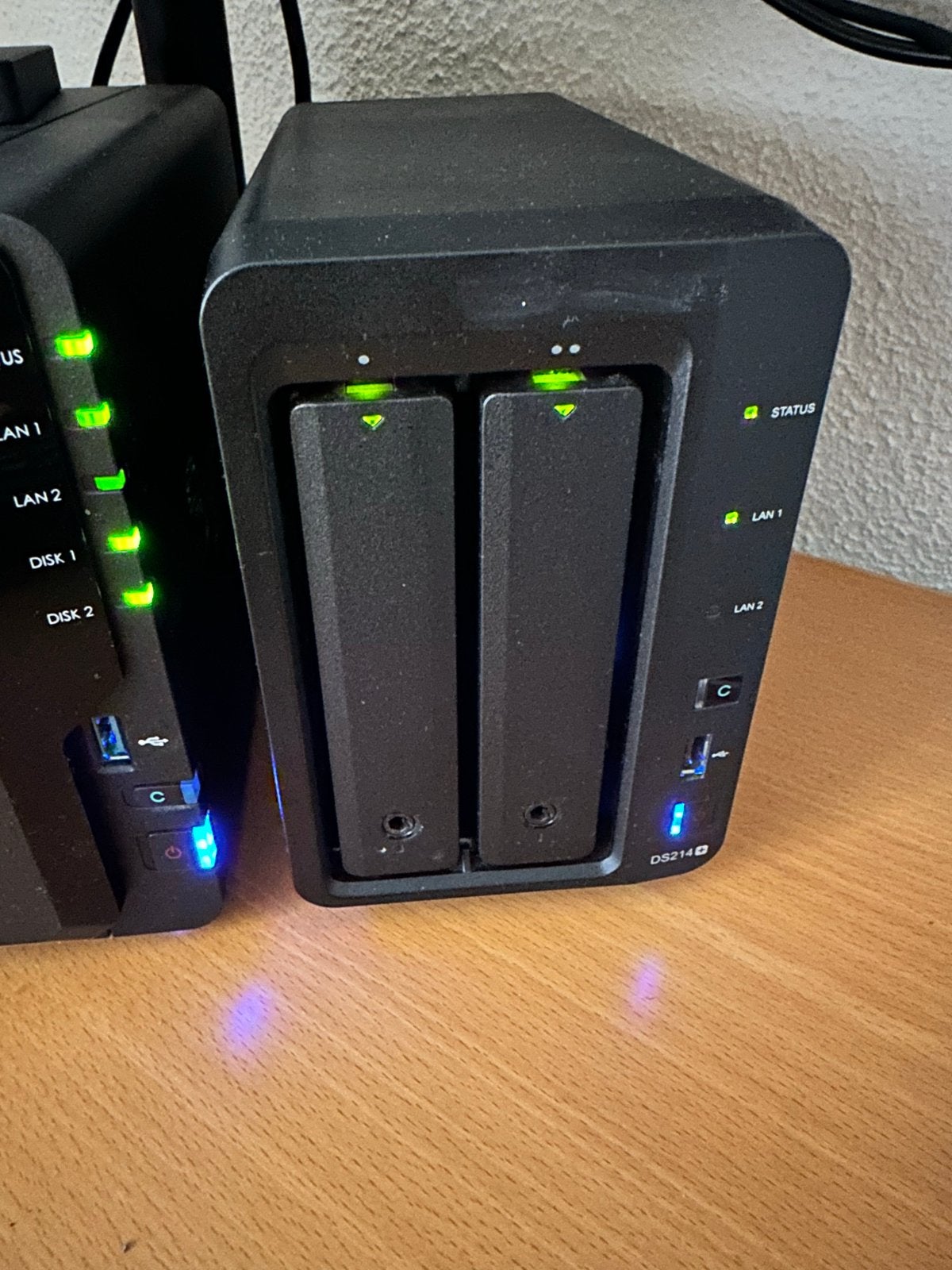 Synology DS214+ NAS - 2-bay DiskStation, Ophalen of Verzenden, Gebruikt