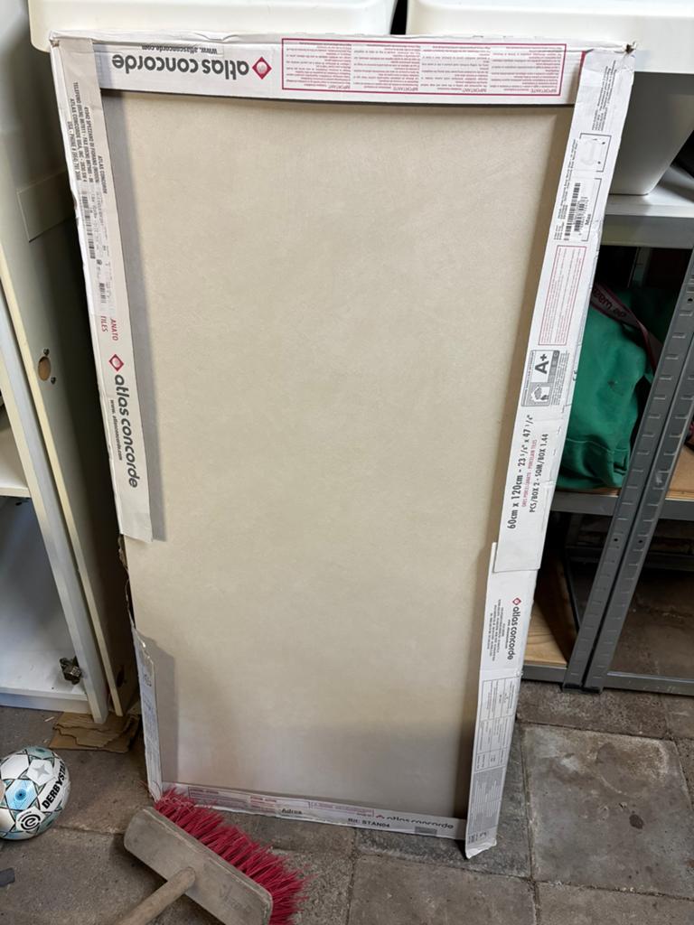 60x120 Atlas concorde boost natural vloer of wand tegel., 60 cm of meer, Keramiek, Ophalen of Verzenden, Zo goed als nieuw