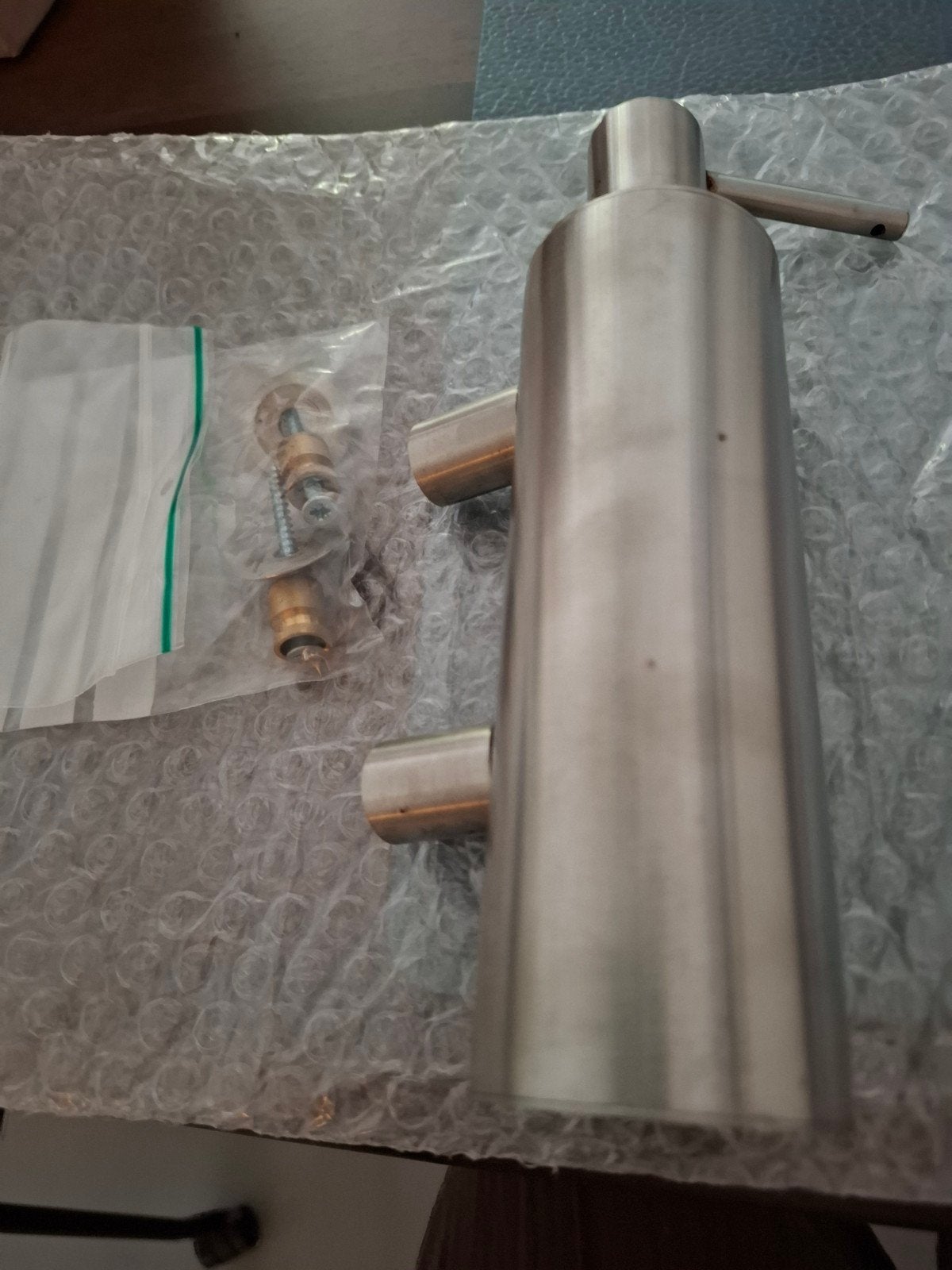 badkameraccessoires rvs in goede staat 3 stuks, Gebruikt, Overige kleuren, Overige merken, Overige typen