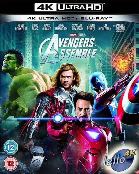 Blu-ray 4K: Marvel's The Avengers (1 2012 Robert Downey Jr.), Cd's en Dvd's, Ophalen of Verzenden, Nieuw in verpakking, Actie