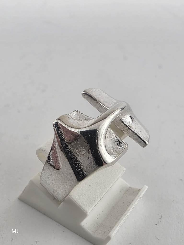 Zilveren ring Lapponia                                  Z175, 18 tot 19, Gebruikt, ., Ophalen of Verzenden