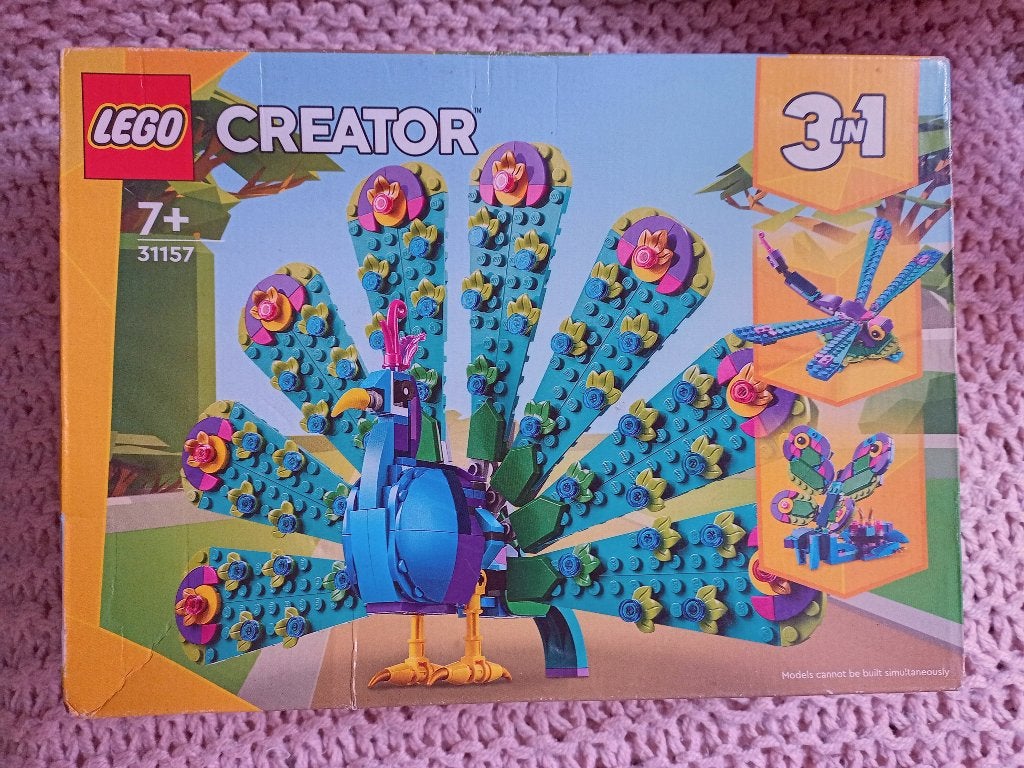 Nieuw in doos - Lego Creator 3in1 31157, exotische pauw, Lego, Nieuw, Ophalen of Verzenden, Creator