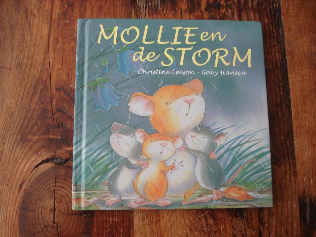 kleuter.07(630) mollie en de storm. : christel leeson en, Ophalen of Verzenden, Zo goed als nieuw, Fictie algemeen
