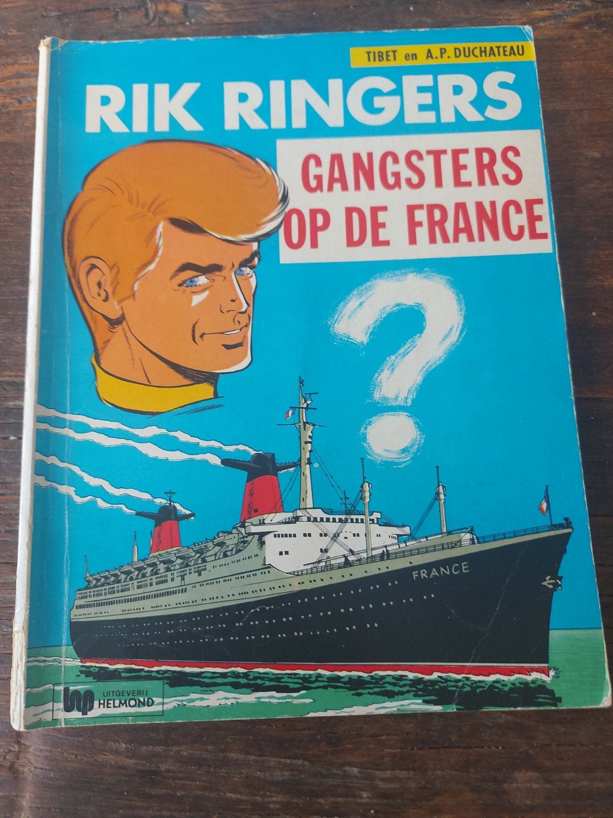 Rik Ringers Gangsters op de France, Gelezen, Eén stripboek, Ophalen of Verzenden, Tibet en A.P. Duchateau