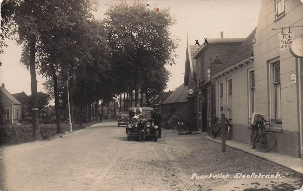 703-147-039 Poortvliet Stookstraat, Verzamelen, Ansichtkaarten | Nederland, Verzenden, Voor 1920, Zeeland
