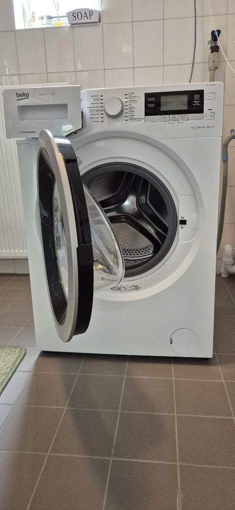 Beko Selective wasmachine (8KG, voorlader, 1400 toeren), Ophalen, 1200 tot 1600 toeren, Gebruikt, 8 tot 10 kg