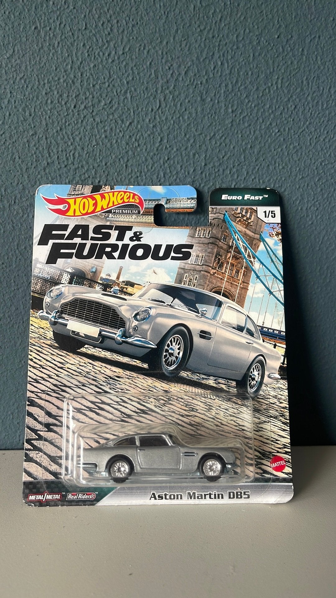 Hotwheel, fast&furious Aston Martin DB5, Ophalen of Verzenden, Zo goed als nieuw, Auto