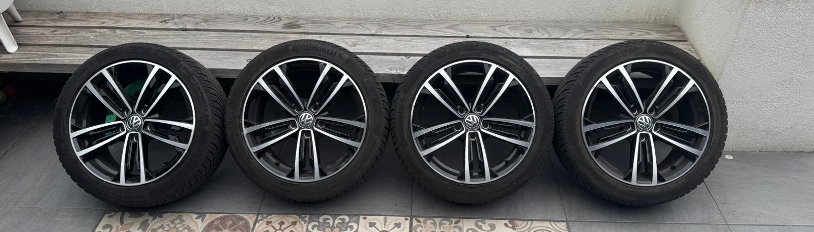 Winterbanden  op Rio de Janeiro velgen. Volkswagen golf, Auto-onderdelen, Banden en Velgen, Ophalen, Gebruikt, Banden en Velgen