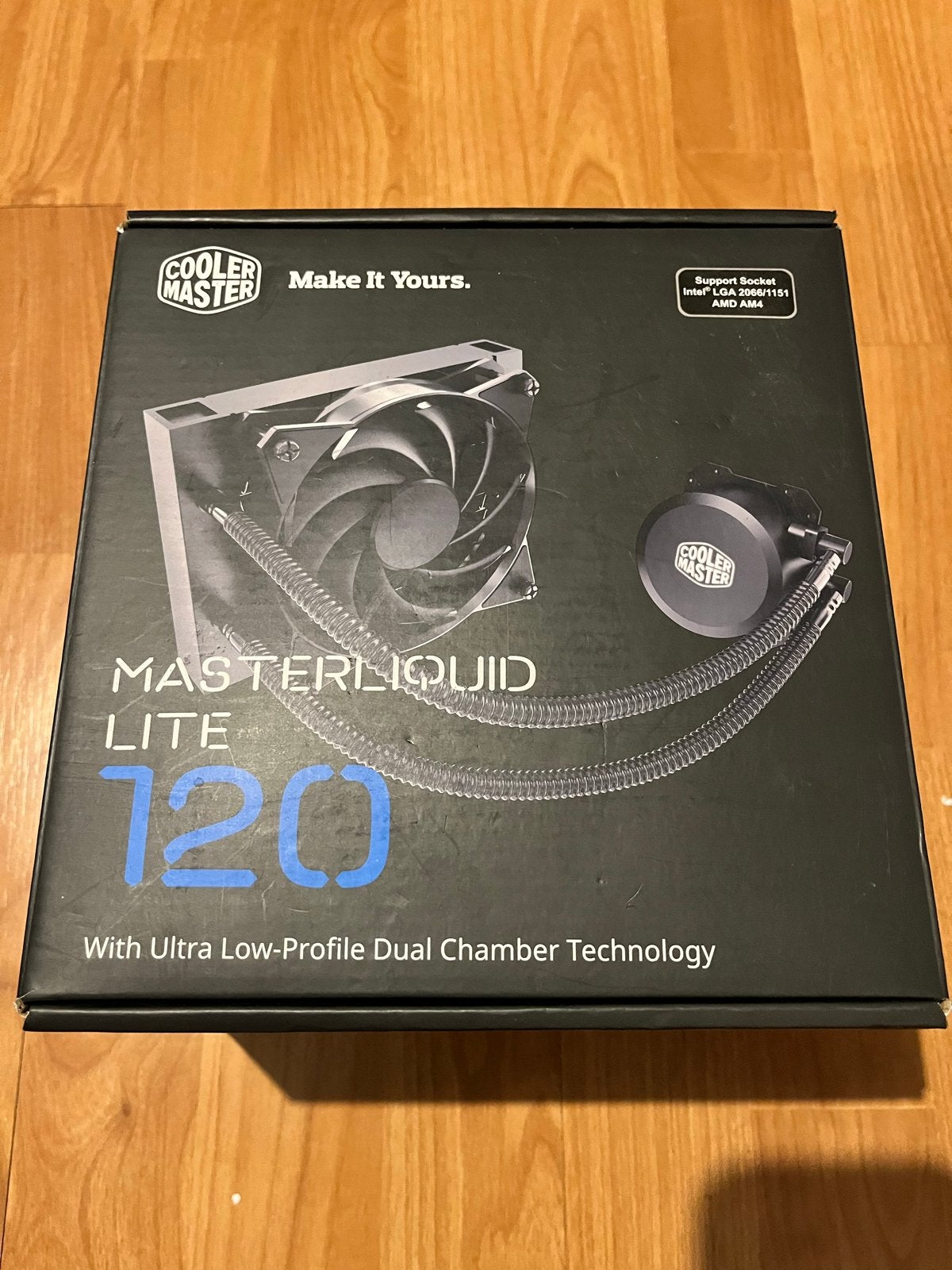 Cooler Master MasterLiquid Lite 120 Waterkoeling, Computers en Software, Ophalen of Verzenden, Zo goed als nieuw, Waterkoeling