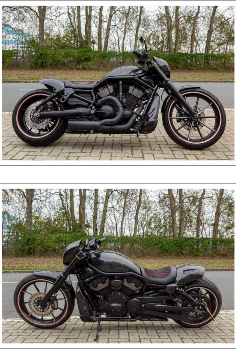 Harley-Davidson VRSCD Night Rod - Krachtige Chopper bj 2007, 2 cilinders, Sportuitlaat, Gebruikt, Particulier