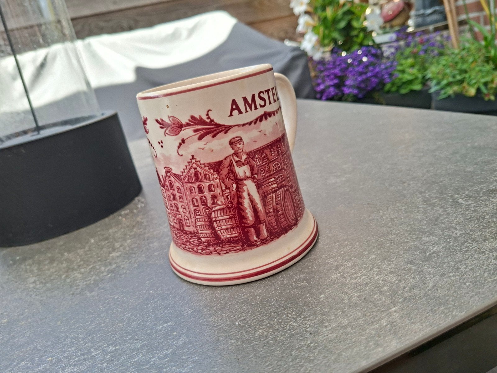 Amstel pul rood, Ophalen of Verzenden, Zo goed als nieuw, Gebruiksvoorwerp