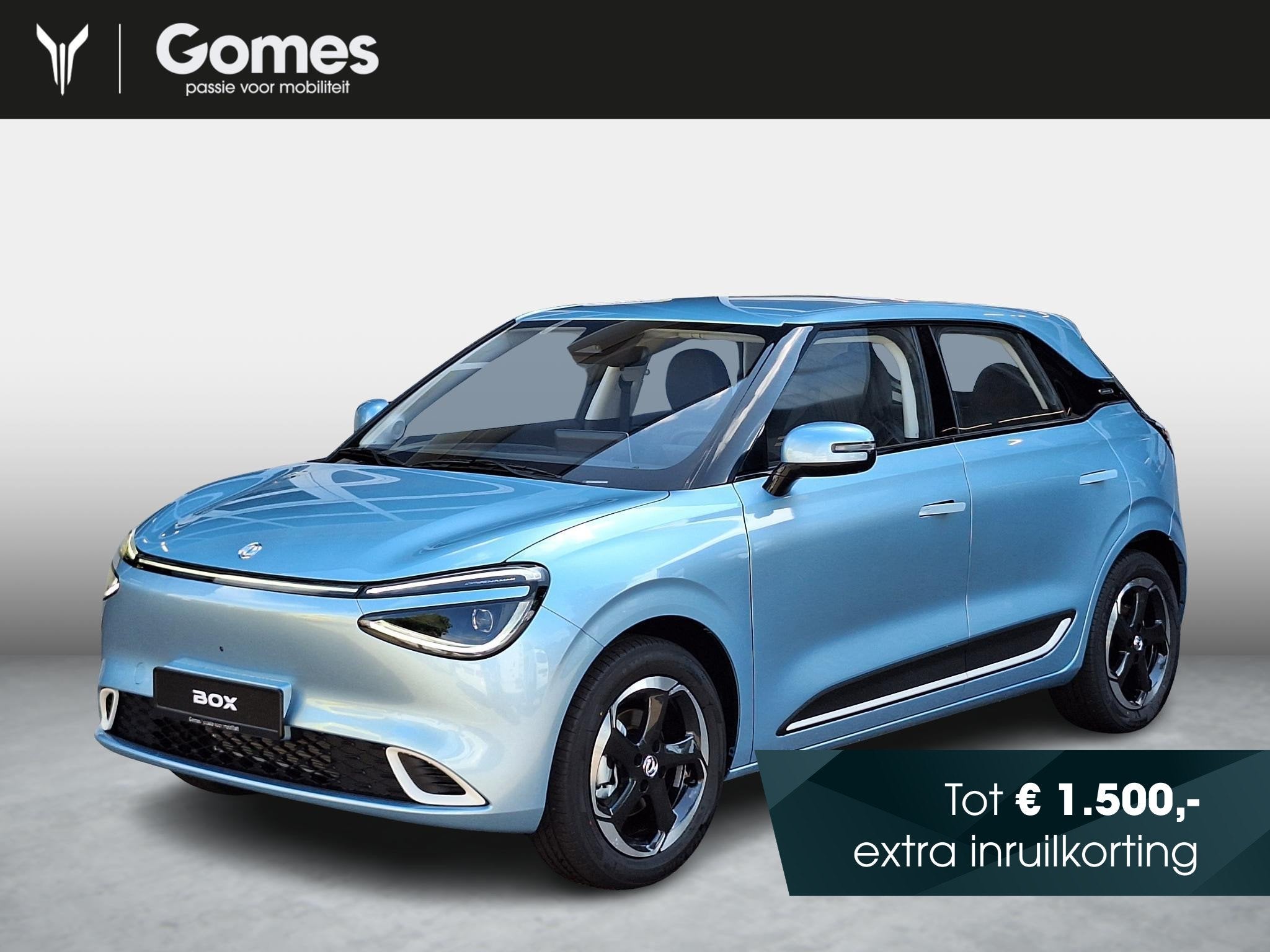 Dongfeng BOX Premium Edition 42 kWh | 360° camera | Adaptie, Auto's, Dongfeng, 12 maanden, Stof, 310 km, 95 pk