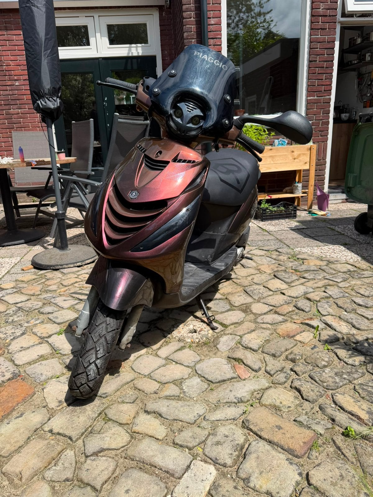 Piaggo zip 80cc, Fietsen en Brommers, Scooters | Piaggio, Gebruikt, Zip, Benzine, Ophalen
