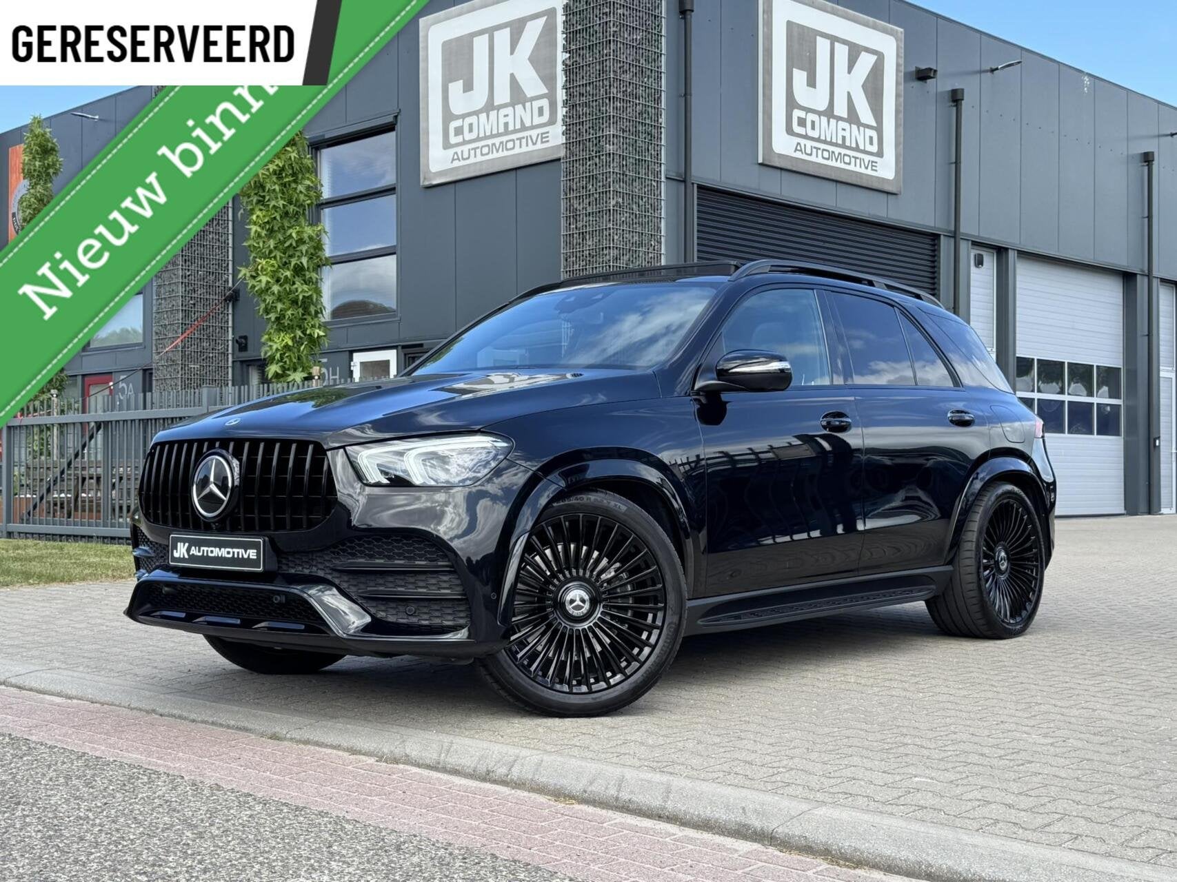 Mercedes GLE-klasse 350 e 4MATIC Premium Plus|Pano|Luchtveri, Auto's, Automaat, Gebruikt, Zwart, 4 cilinders