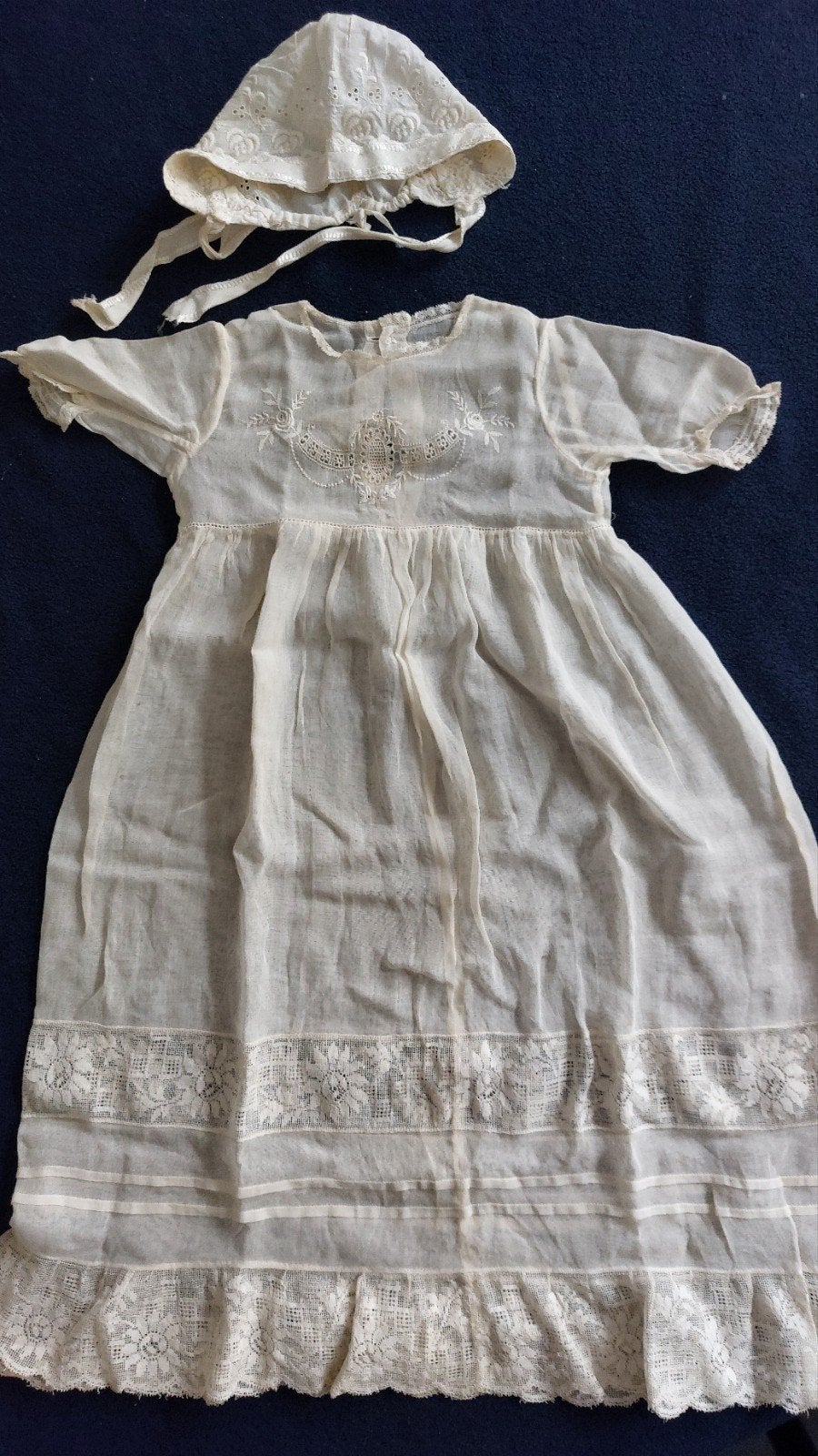 Vintage doopjurk 1938, Kinderen en Baby's, Ophalen of Verzenden, Jongetje of Meisje