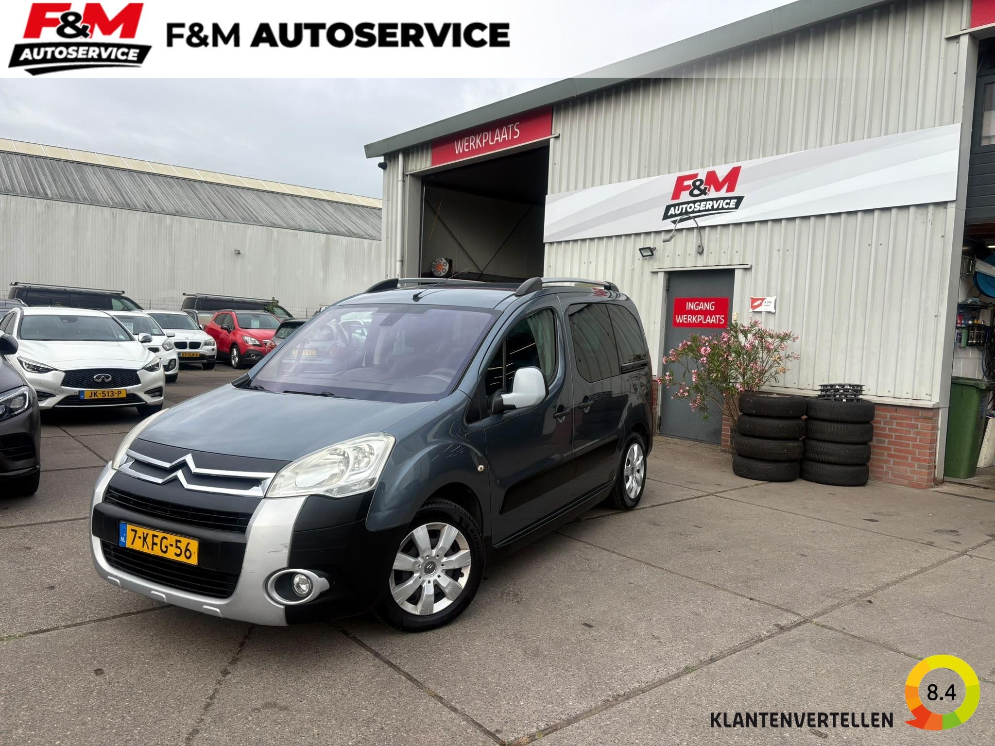 Citroen Berlingo 1.6-16V Multispace Clima, radio, cruise, pd, Auto's, Voorwielaandrijving, Stof, 4 cilinders, Handgeschakeld