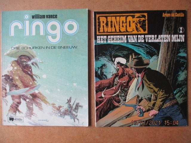 adv5082 ringo, Boeken, Eén stripboek, Ophalen, Gelezen
