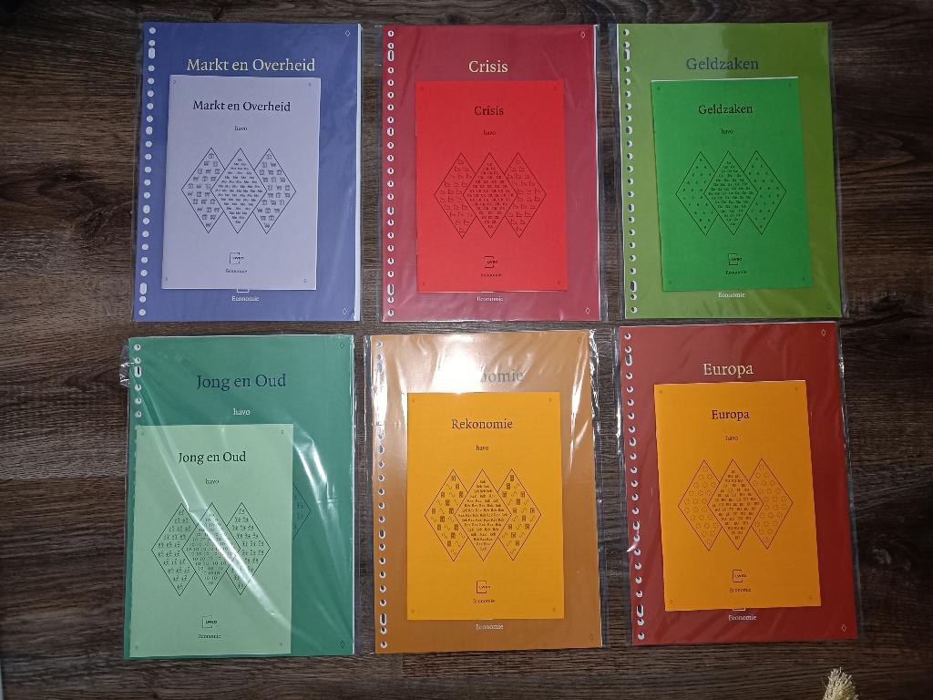 Economie schoolboeken, Economie, HAVO, Ophalen of Verzenden, Zo goed als nieuw
