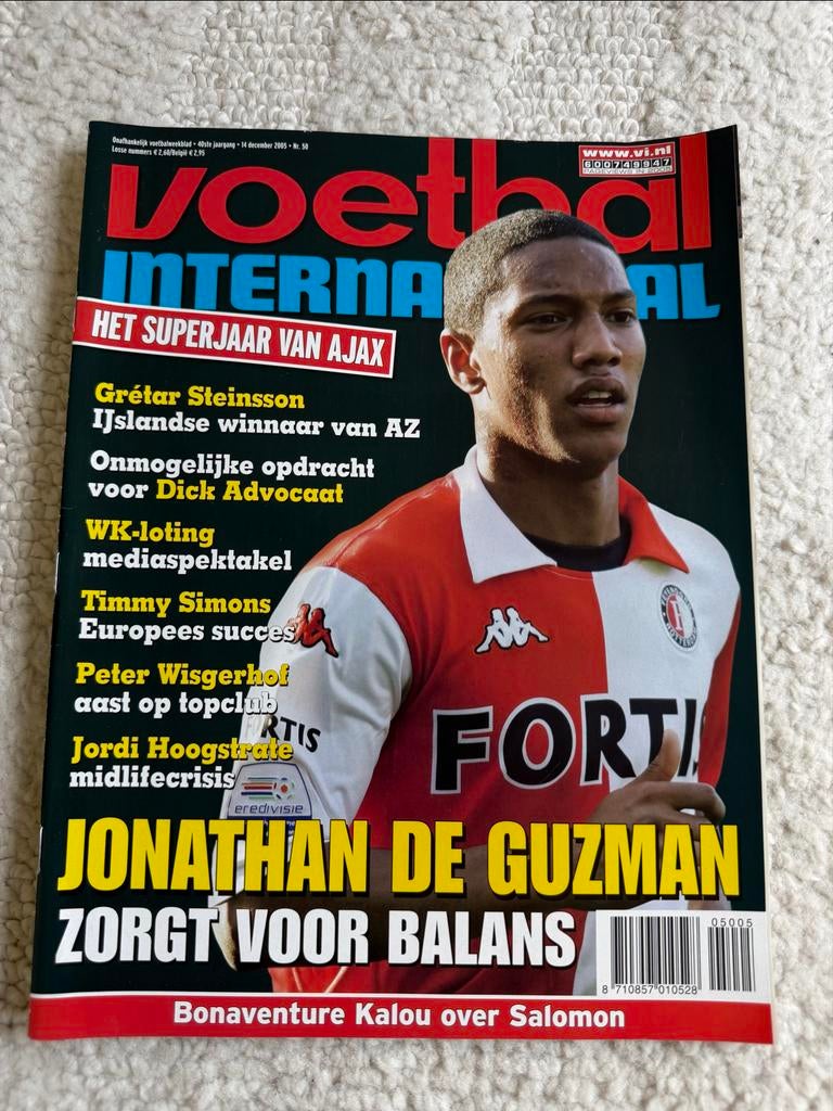 Voetbal International - 14 december 2005, Ophalen of Verzenden, Gelezen, Overige typen