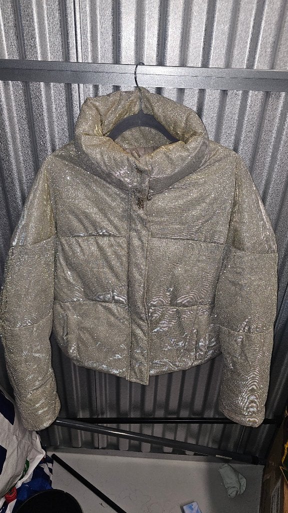 Kleding, Ophalen of Verzenden, Zo goed als nieuw, Maat 38/40 (M), Beige