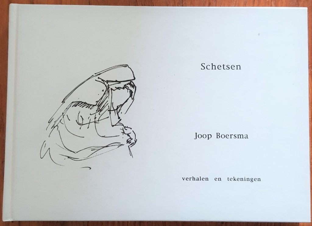Schetsen - verhalen en tekeningen - Joop Boersma, Boeken, Kunst en Cultuur | Beeldend, Ophalen of Verzenden, Gelezen, Joop Boersma